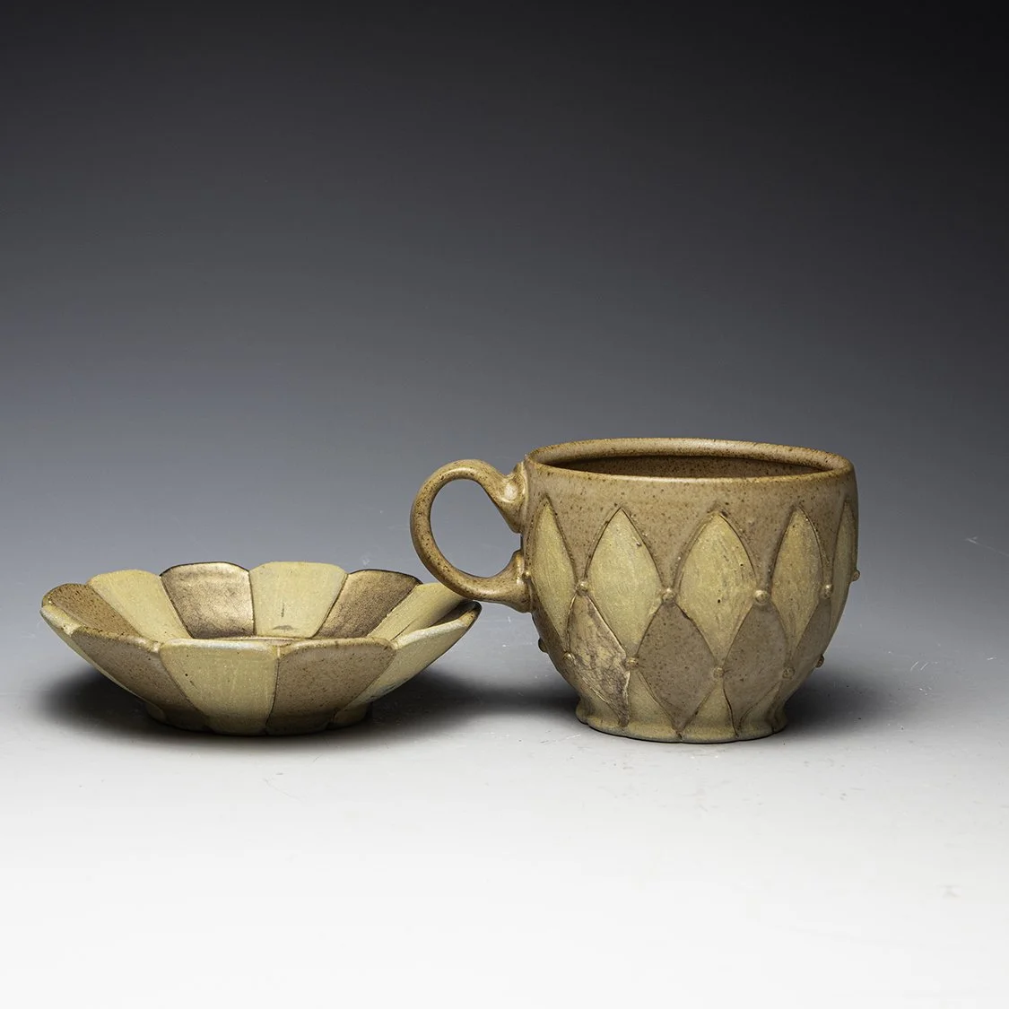 Lucy Be - Cup and Saucer - lubi022 — In Tandem Gallery
